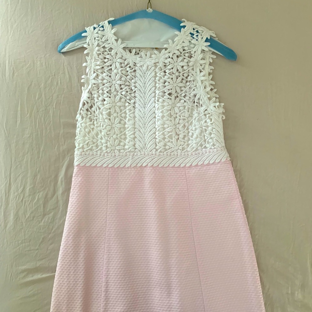 Lily Pulitzer White & Pink Dress